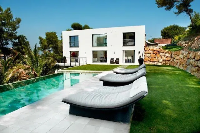 9M Of Center, Cannes High Luxe Villa Mila 6Bdrooms Heated Pool Sauna Cinema Fitness Vallauris 0*,